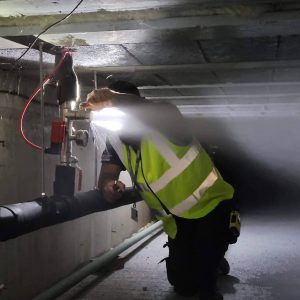 Water pipe inspection